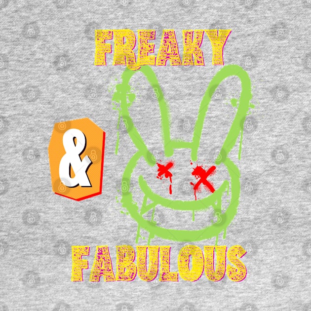 Freaky and fabulous Rabbit by O.M design